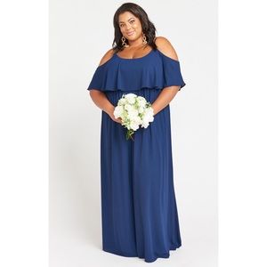 Show Me Your MuMu Caitlin Ruffle Front Maxi
